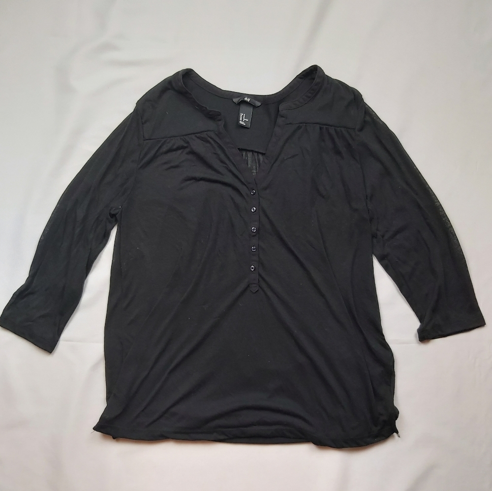 H&M Long Sleeve Top Blouse